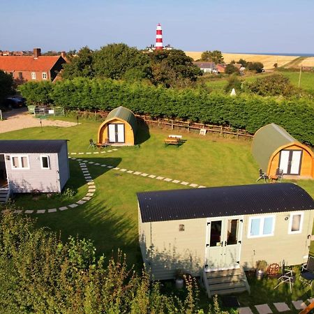 Lanterns Shepherds Huts & Glamping Otel Happisburgh Dış mekan fotoğraf