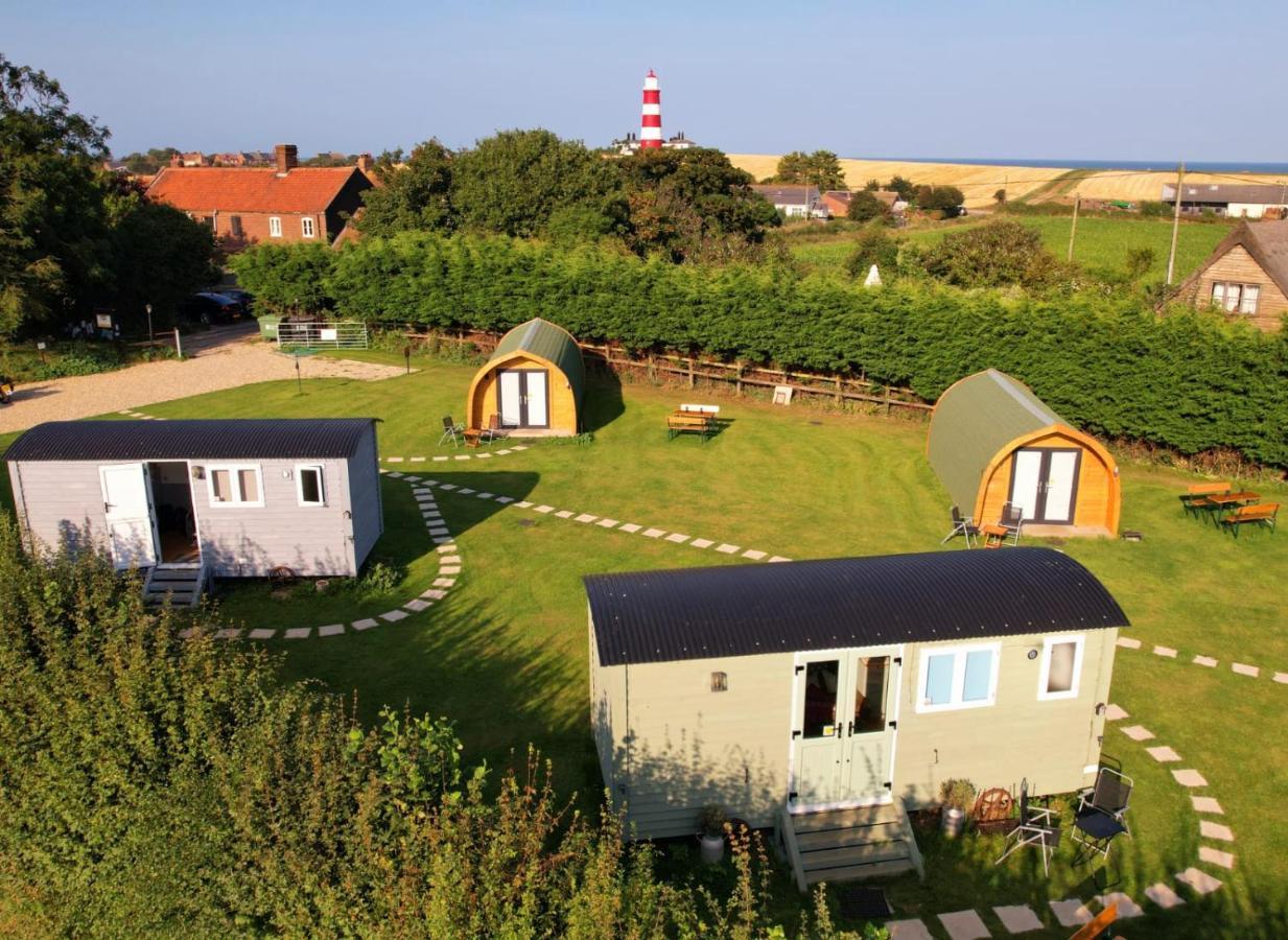 Lanterns Shepherds Huts & Glamping Otel Happisburgh Dış mekan fotoğraf