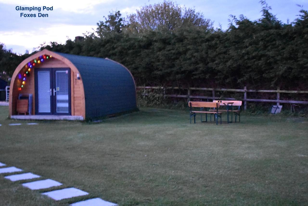 Lanterns Shepherds Huts & Glamping Otel Happisburgh Dış mekan fotoğraf