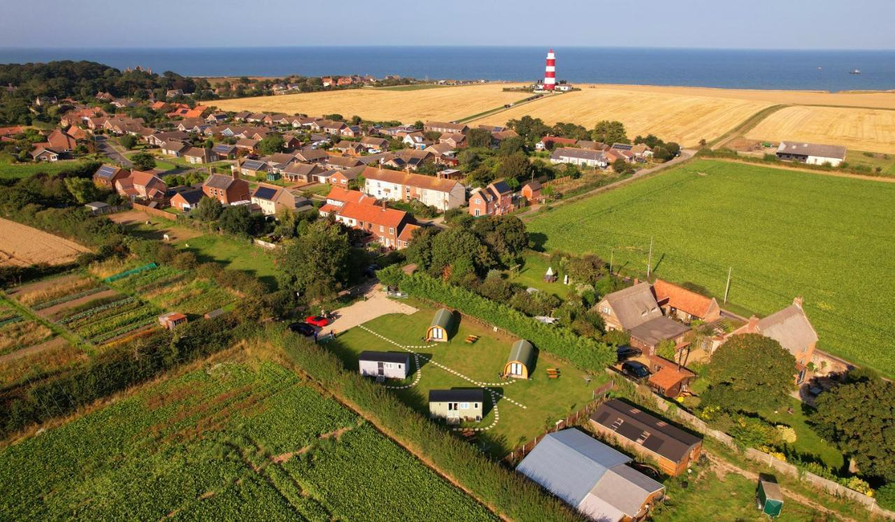 Lanterns Shepherds Huts & Glamping Otel Happisburgh Dış mekan fotoğraf