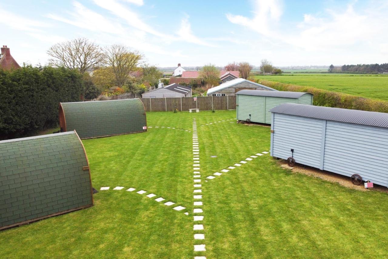 Lanterns Shepherds Huts & Glamping Otel Happisburgh Dış mekan fotoğraf